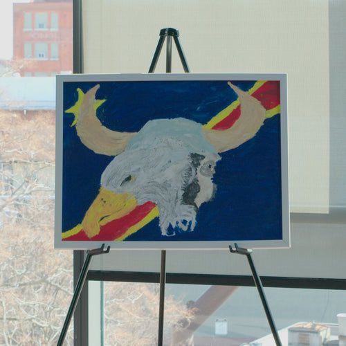 A Bull and An Eagle by Kristiferlee Owens